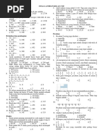 Kumpulan Soal Matematika Kelas 1 - 6 SD | PDF | Metode & Bahan Ajar ...