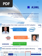 ASML 1.5nm EUV High-NA Technolgy