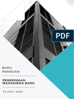 Buku Panduan Penerimaan Mahasiswa Baru Ta 2019 2020 1 PDF