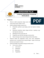 Bareskrim Polri Standard Operasional Prosedure Penyelidikan Markas Besar Kepolisian Negara Republik Indonesia Badan Reserse Kriminal. 1. Pengamatan.