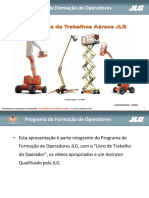 Formação Operadores Plataformas Aéreas