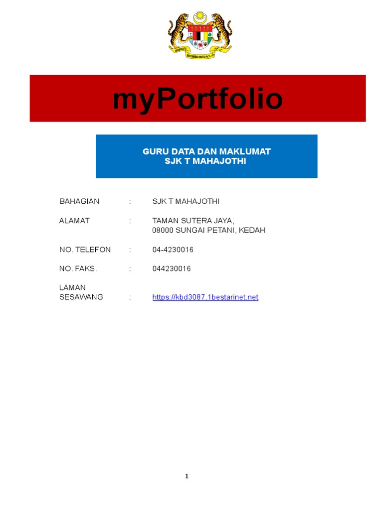 Myportfolio GDM PDF