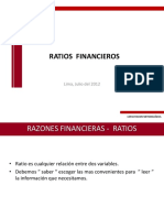 10.- Ratios Financieros