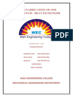 Heat Exchanger Project Final REPORT