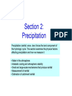 Hydrology Precipitation