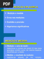 Algarismos Significativos Erros e SI