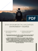 Environmental Hazards: Presented By: Asagra Talamayan Savellano Sakdalan
