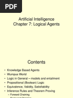 Artificial Intelligence Chapter 7: Logical Agents