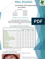 Common Oral Lesions Found During A Mass Screening Examination Jerry E, Bouquot