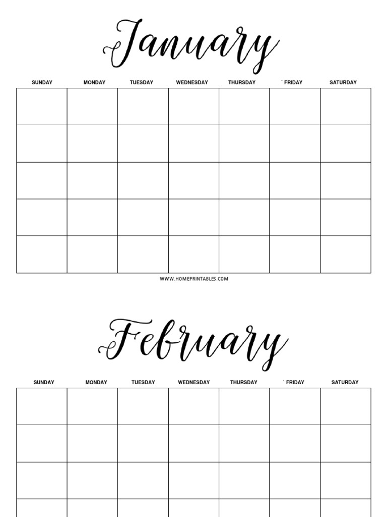 Calendar Printabil | PDF