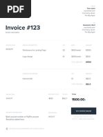 Invoice Template - 01