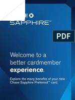 Sapphire Preferred Product Benefits Guide