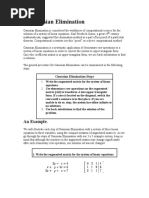 2.4.3 Gaussian Elimination: An Example