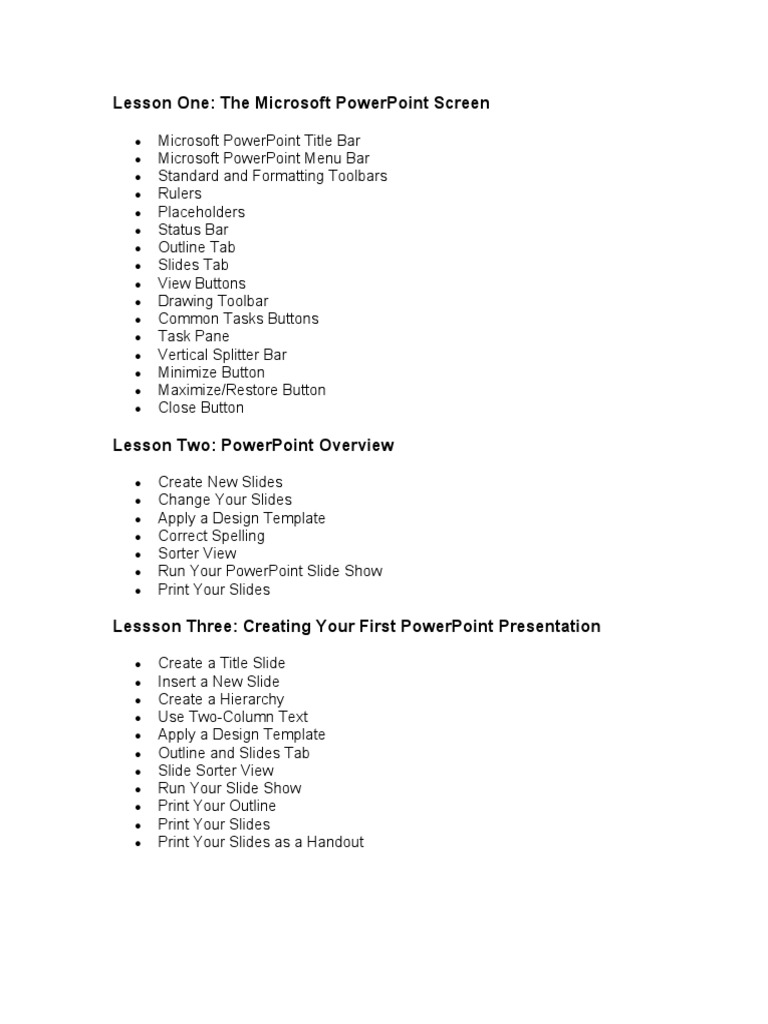 An Introduction to the Microsoft PowerPoint Interface: A Guide to the ...