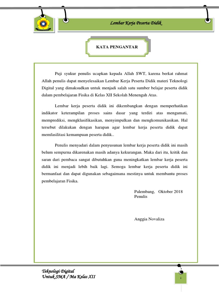 Materi Teknologi Digital Fisika Kelas 12 - Guru Paud