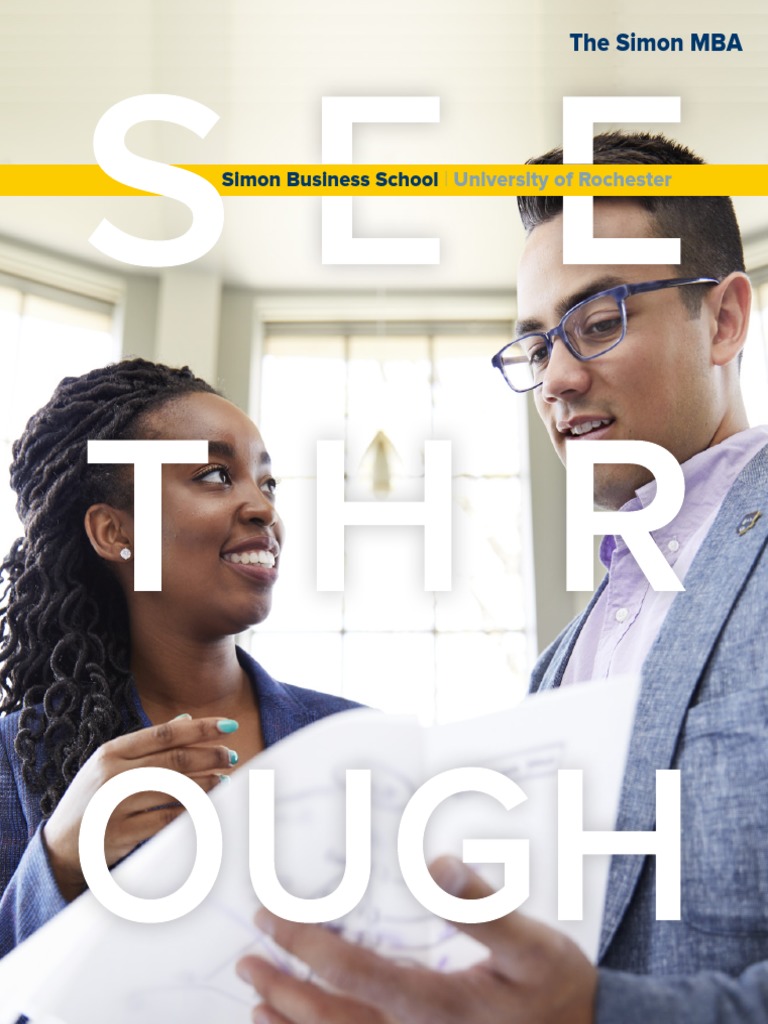 Simon Business School 2018 MBA Viewbook PDF | PDF | Master Of Business ...