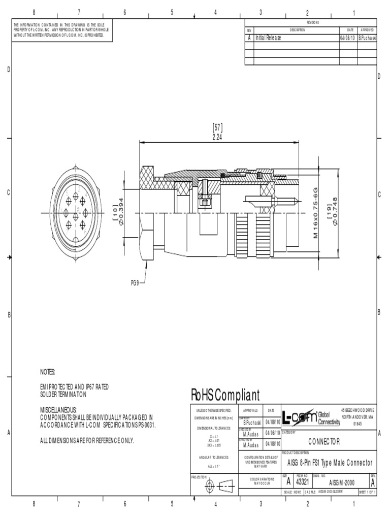 Rohs Compliant: A Initial Release | PDF | Engineering Tolerance ...