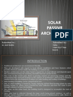 Solar Passive Architecture