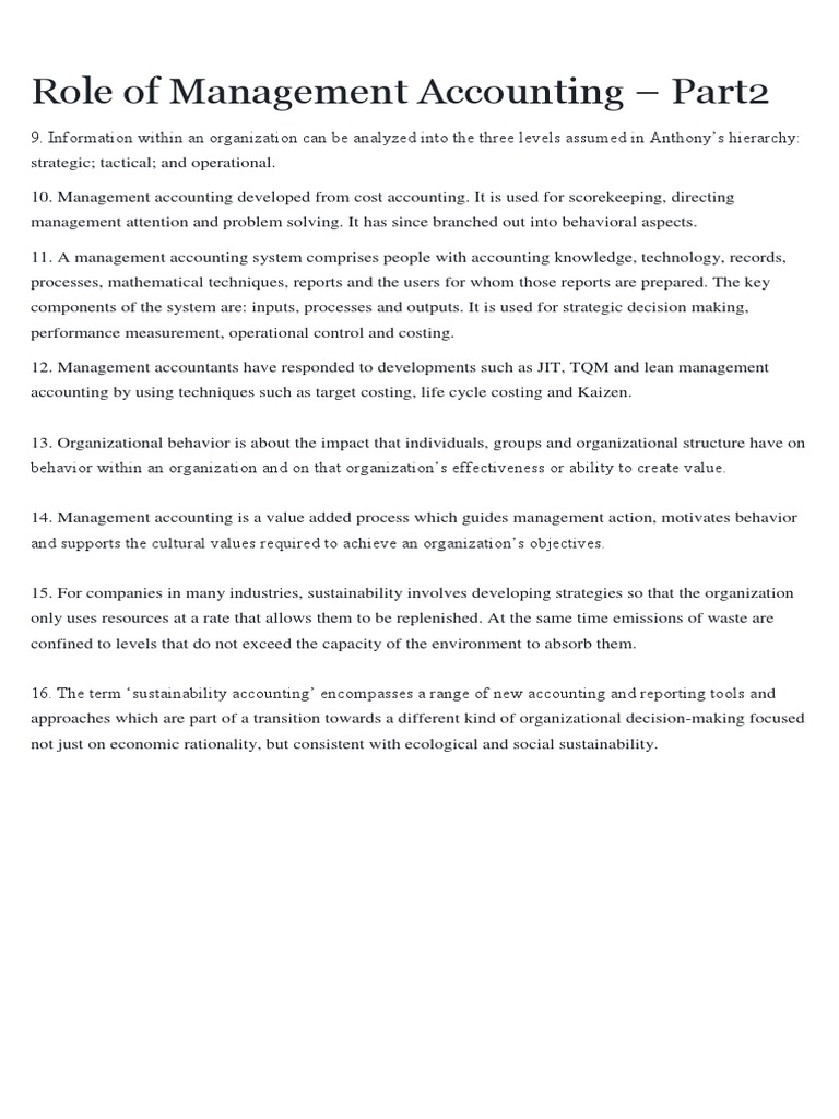 A Notes 2019-006 | PDF | Management Accounting | Cost Accounting