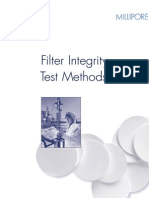 Millipore Filter Integrity Test Methods