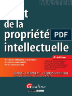 Droit de La Propriété Intellectuelle - 4e Édition PDF