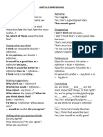 Useful Expressions (EFL Speaking)