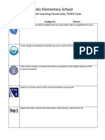 PLC 5 Step Handout