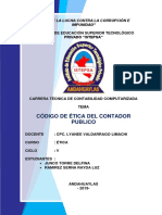 Codigo de Etica Del Contador Publico II - Istepsa