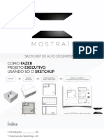 SKETCHUP PROJETO EXECUTIVO EM 40 PASSOS