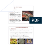 Factores Intrínsecos Del Alimento