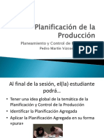 Planificación de La Producción A