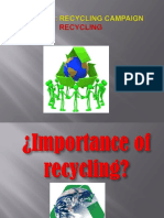 Evidence Recycling Campaign