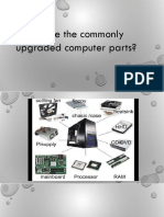 What Are The Commonly Upgraded Computer Parts?