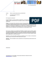 Carta Aclara y Levanta Las Observaciones GI-0273 Ilo 2019