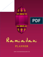 Ramadan Planner 2019