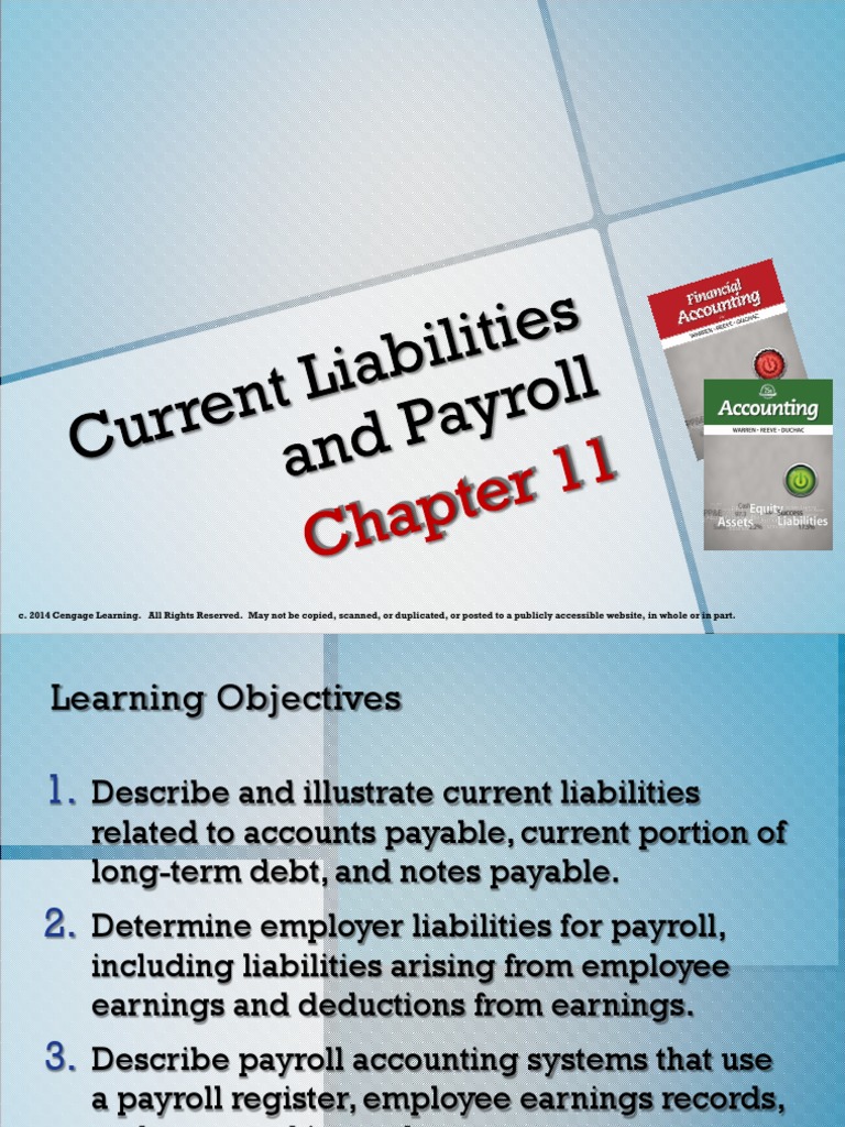 Ch11 WRD25e Instructor | PDF | Payroll Tax | Federal Insurance ...