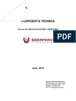 Propuesta Técnica Siderperu 24.07.14 PDF