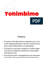 Yohimbine History Uses Side Effects
