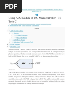 ADC Measurement Detail