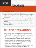 Taxation