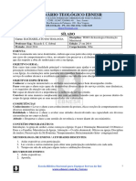 Sílabo-TE803-Eclesiologia - Orientação Ministerial..pdf