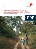 Global Witness Liberia Community Forestry Report