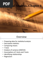 Statistical Analysis, Chapter 4