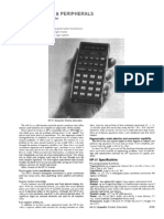 Calculators Peripherals: Scientific Pocket Calculator