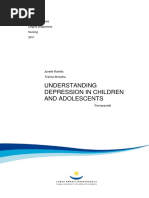 Understanding Depression in Children and Adolescents: Bachelor's Thesis Degree Programme Nursing 2011