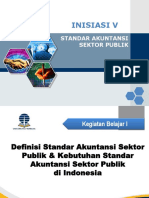 Inisiasi V Standar Akuntansi Sektor Publik