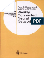 (Applied Mathematical Sciences 126) Frank C. Hoppensteadt, Eugene M. Izhikevich (Auth.) - Weakly Connected Neural Networks (1997, Springer-Verlag New York) PDF