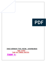 Indo German Tool Room PLC Tasks on Switches and Relays