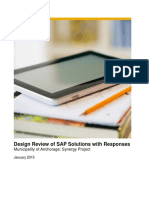 SAP Design 503pg Design Review of SAP Solutions With Responses PDF