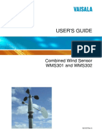 User'S Guide: Combined Wind Sensor WMS301 and WMS302